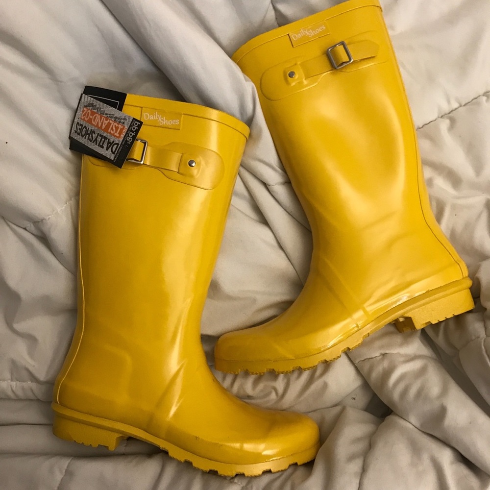 Yellow Rain Boots